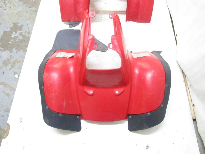 88 Kawasaki Bayou KLF 185 Front Rear Fenders Plastics 1988