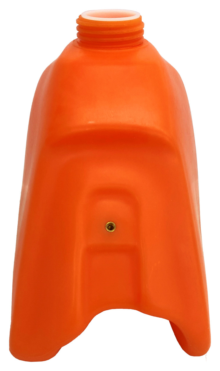 CRU Products Fuel Gas Tank for Honda 1988-00 XR 80 XR 100 Orange