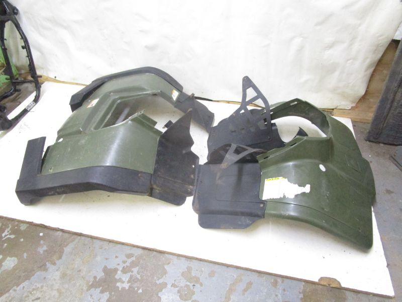 03 Arctic Cat 300 2x4 2wd Front Rear Fenders Green 0506-619 0506
