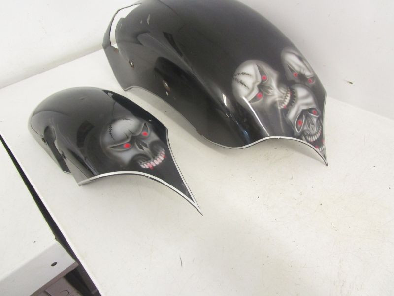 96 Honda VF 750 CD Magna Deluxe Front Rear Fender 80110-MZ5-950ZA