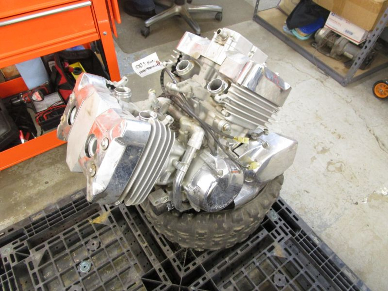 96 Honda VF 750 Magna Engine Motor 15,469 Miles 1996 - cyclesrus.net