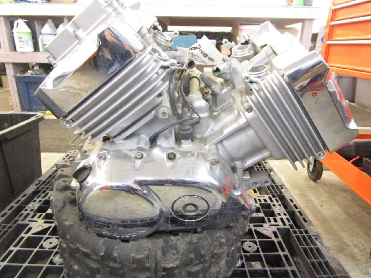 96 Honda VF 750 Magna Engine Motor 15,469 Miles 1996 - cyclesrus.net