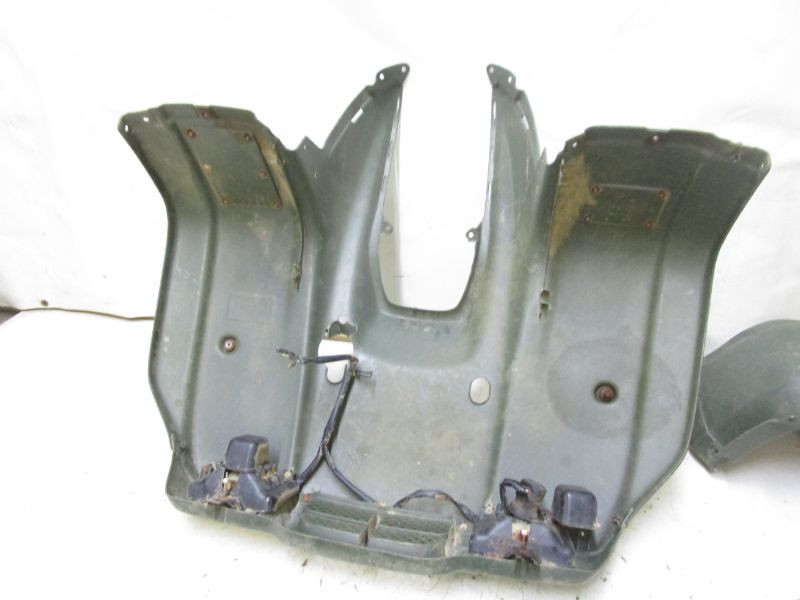 99 Honda Recon TRX 250 Front Rear Fenders Green 61100-HM8-670ZA #1