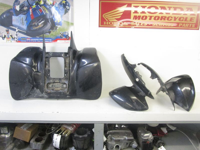06 Honda TRX 400 EX 400EX Front Rear Fenders Black 80100-HN1-A50ZA