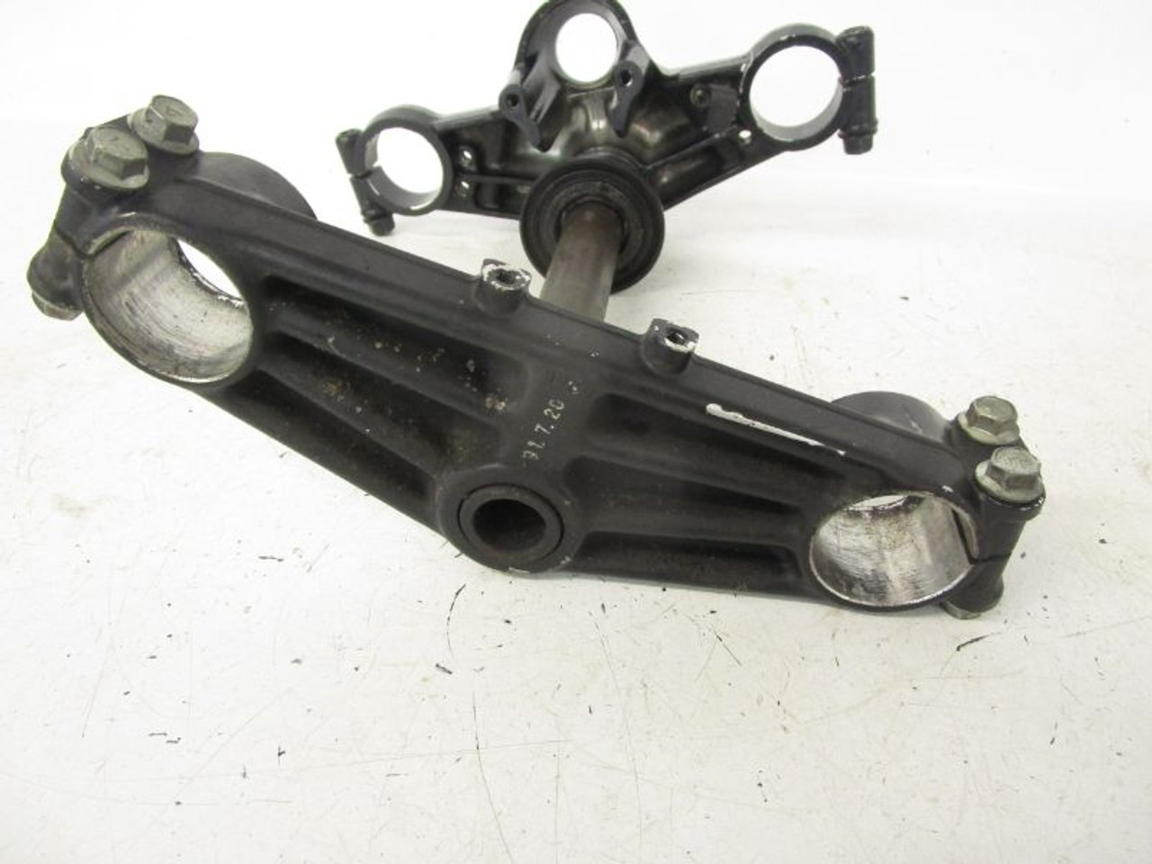 92 Kawasaki ZX 1100 C ZX11 Upper Lower Triple Tree Clamps