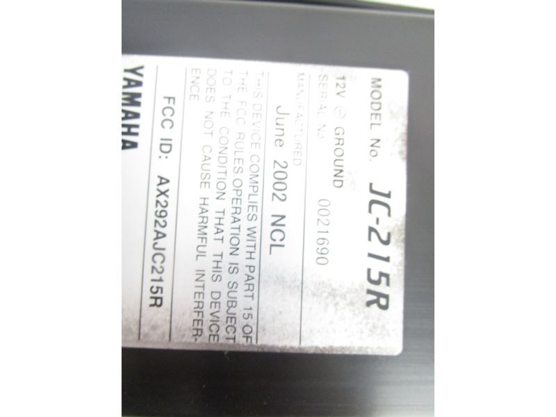 03 Yamaha Midnight Venture XVZ 1300 OEM CB Radio Unit 4XY-88182-01