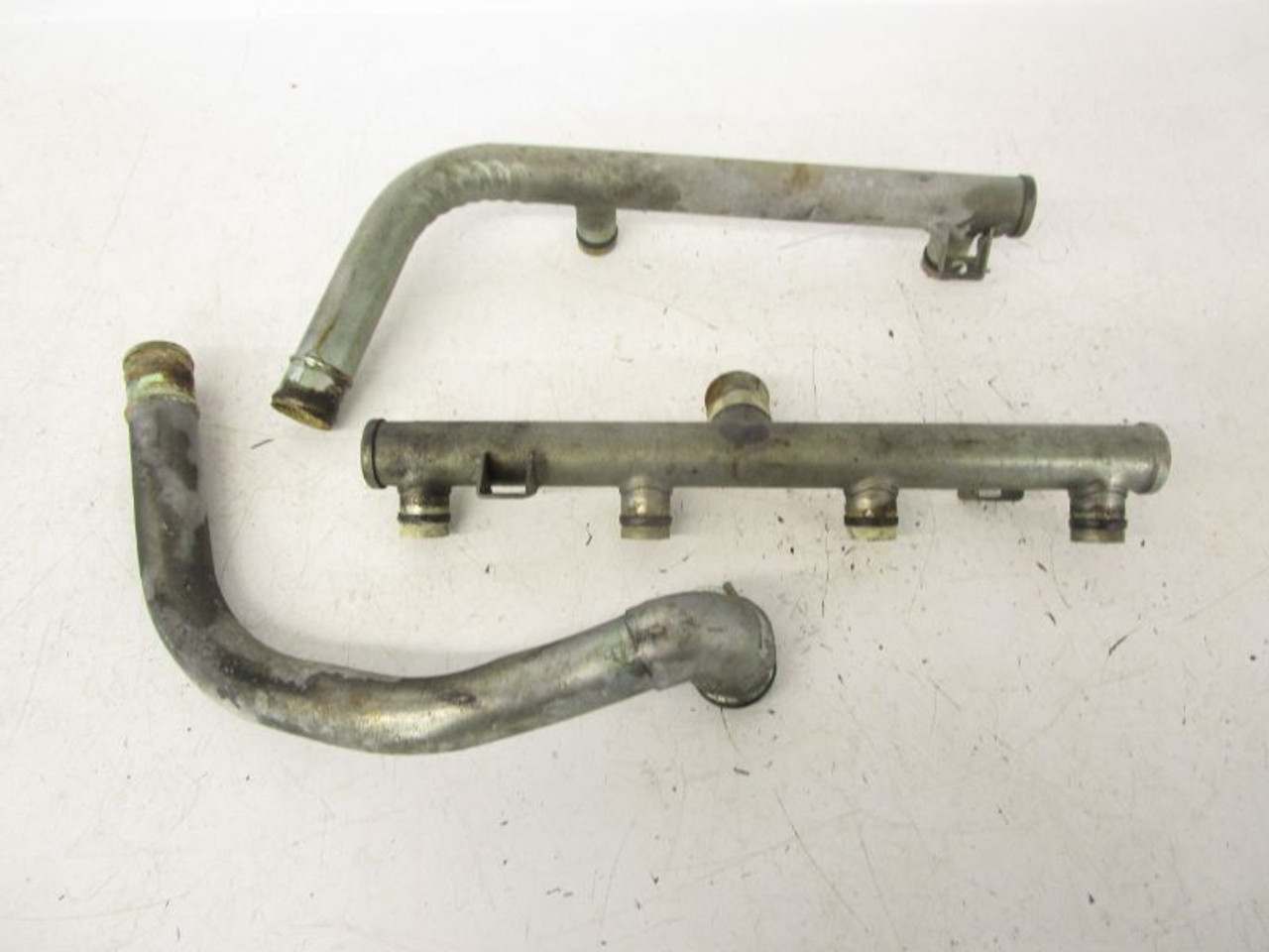 92 Kawasaki ZX 1100 C ZX11 Upper Lower Coolant Lines Pipes