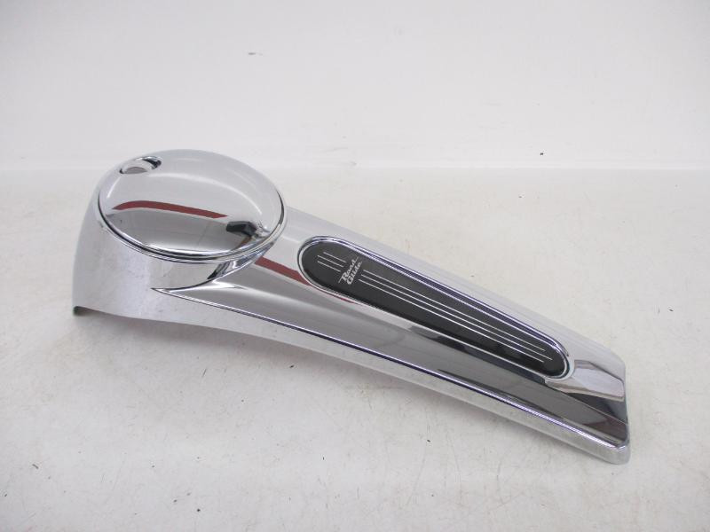 Moto Onfire Low-Profile Tank Dash Console & Gas Cap For Harley Touring Models (2009-2023) - Silver Flux/Black