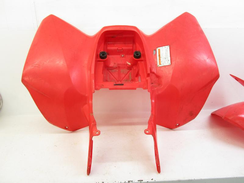 07 Honda TRX 250 EX Front Left Right Rear Fenders Red 80150-HN6