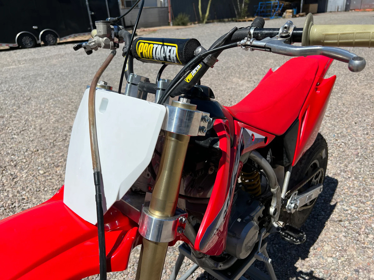 BVC Big Wheel Kit fits Honda CRF150R 2007-23 White Plastics Pre