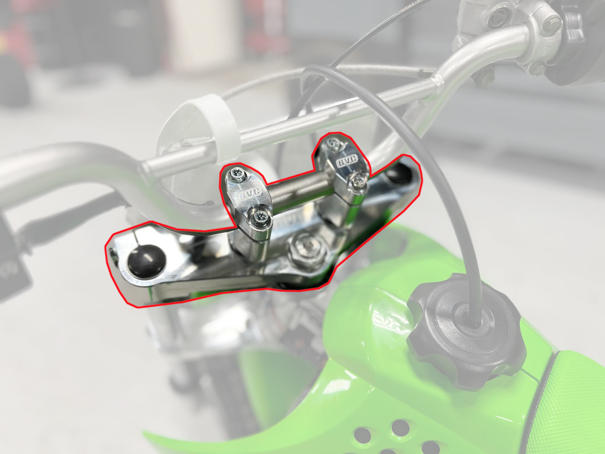 BVC Big Wheel Kit for Kawasaki 2021-24 KLX110R 2010-21 KLX110L
