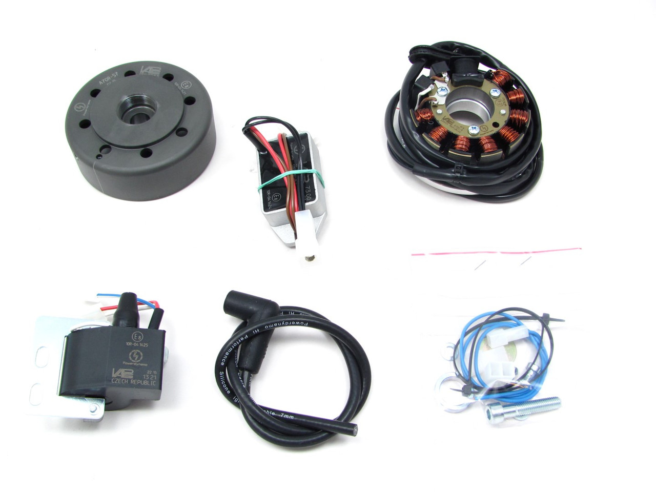 Powerdynamo MZ-B Ignition System Stator for Kawasaki 1988-04 KX500