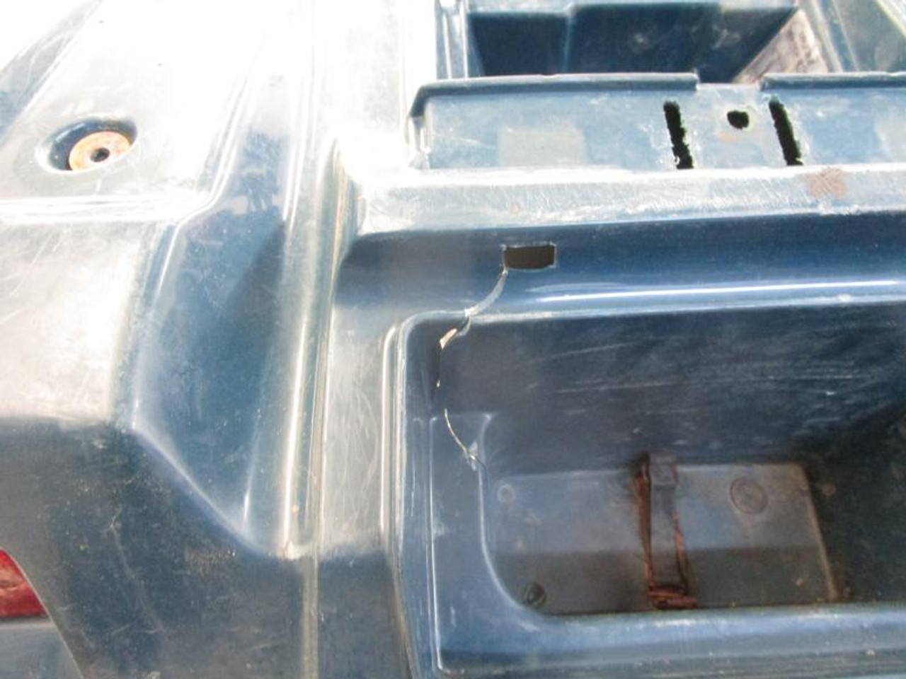 1988-1998 Kawasaki Bayou KLF 220 Front Rear Fenders Blue