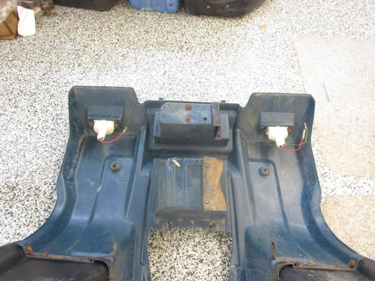 1988-1998 Kawasaki Bayou KLF 220 Front Rear Fenders Blue