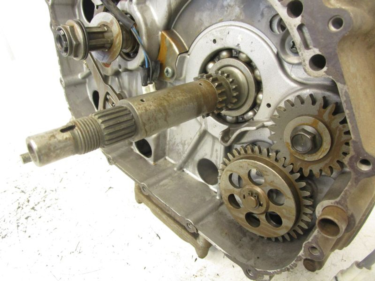 02 Suzuki Eiger LTF 400 2wd Manual Bottom End Transmission