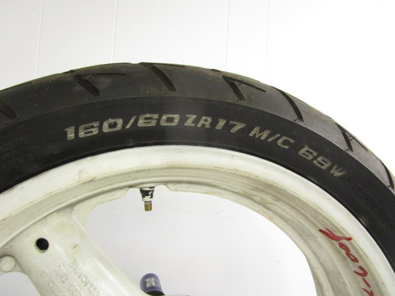 02 Suzuki Katana GSX 600 Rear Wheel Rim Tire 17x4.50 64111-08F01