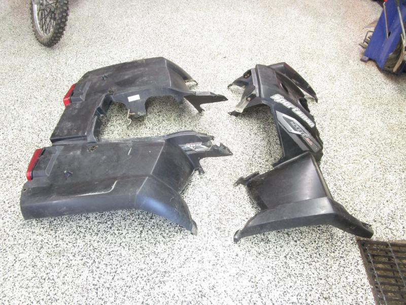 06 Polaris Sportsman 500 EFI Front Rear Fender 2634094-177 5436319