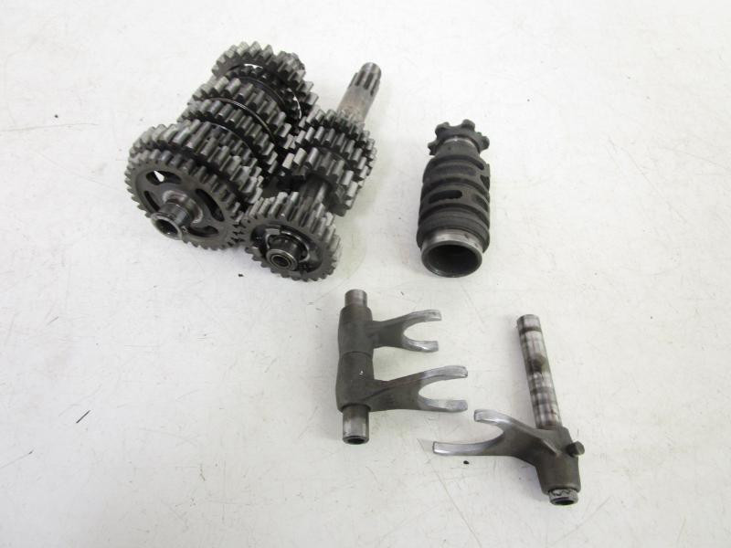 94 Kawasaki KX 125 Transmission Gears Shift Forks Drum 13128-1197