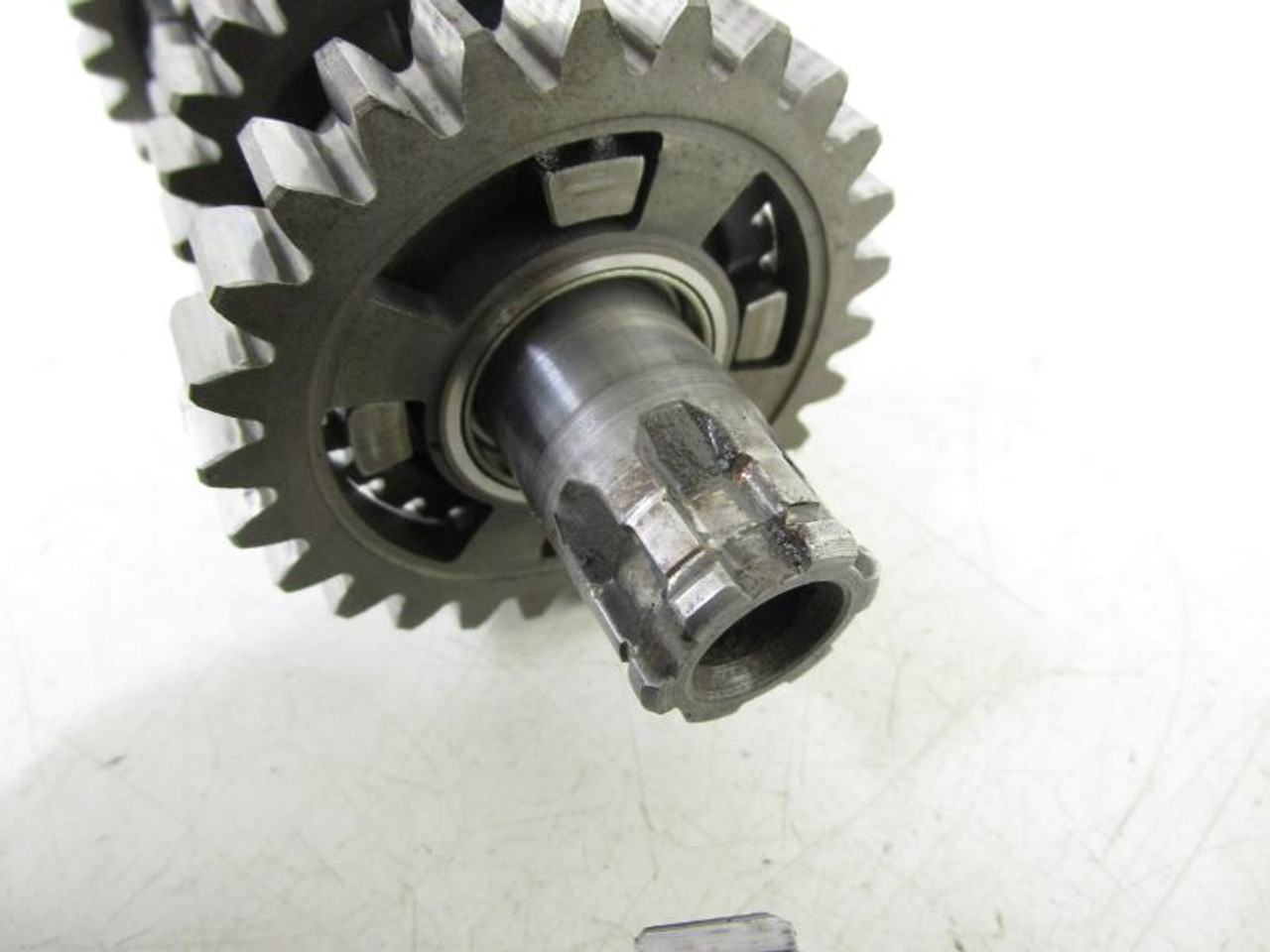 94 Kawasaki KX 125 Transmission Gears Shift Forks Drum 13128