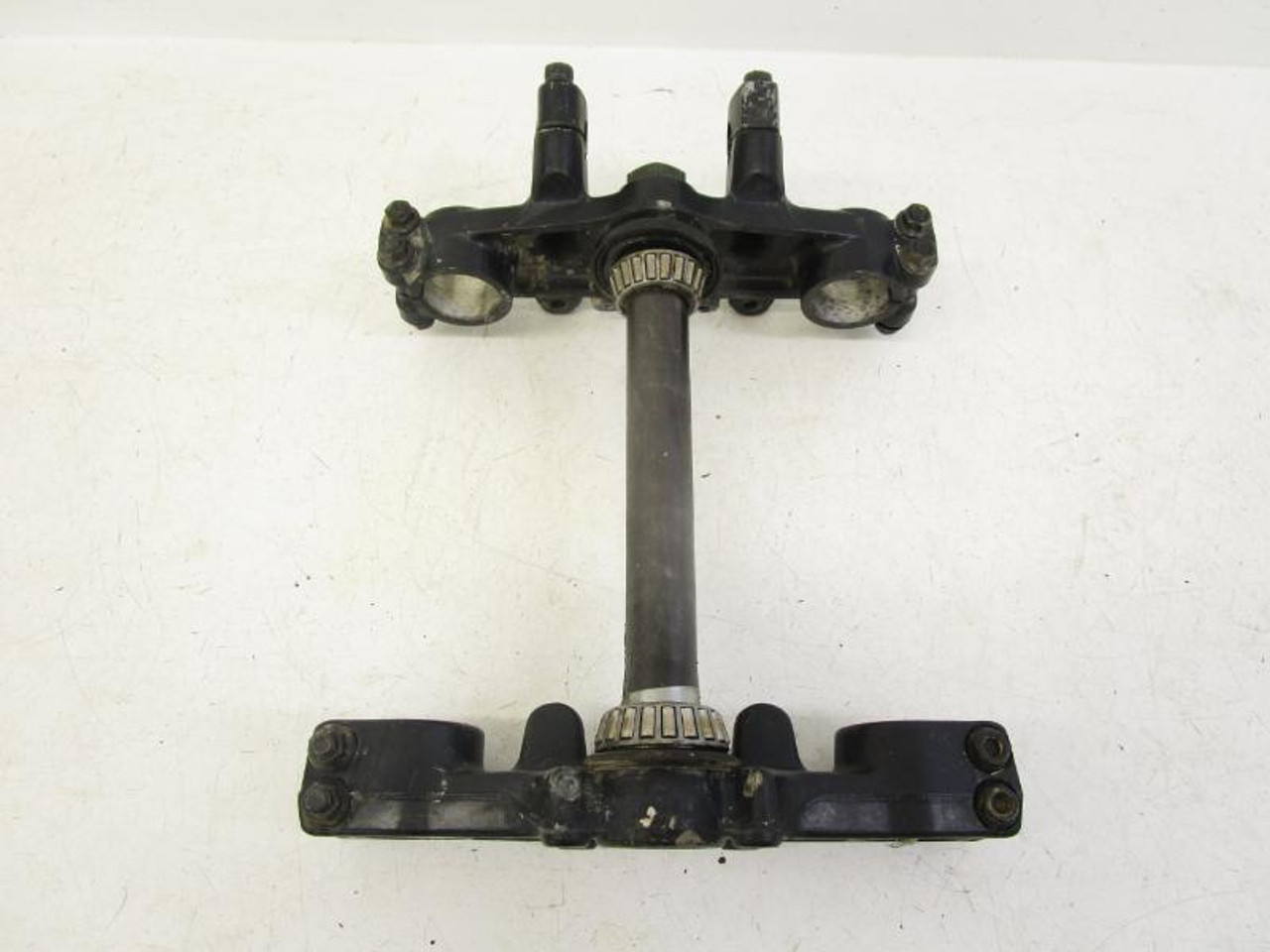 98 Kawasaki KLR 650 Upper Lower Triple Clamp 44037-1207