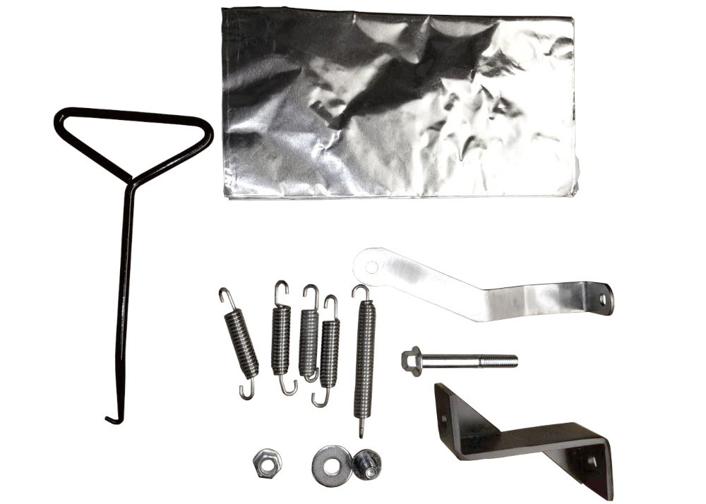 Voodoo Polished Sidewinder Megaphone Exhaust System for Kawasaki