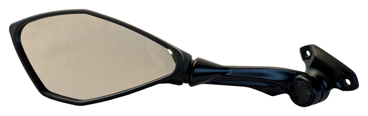 Black Side View Mirror Left fits Kawasaki 2017-19 Ninja 650 EX650