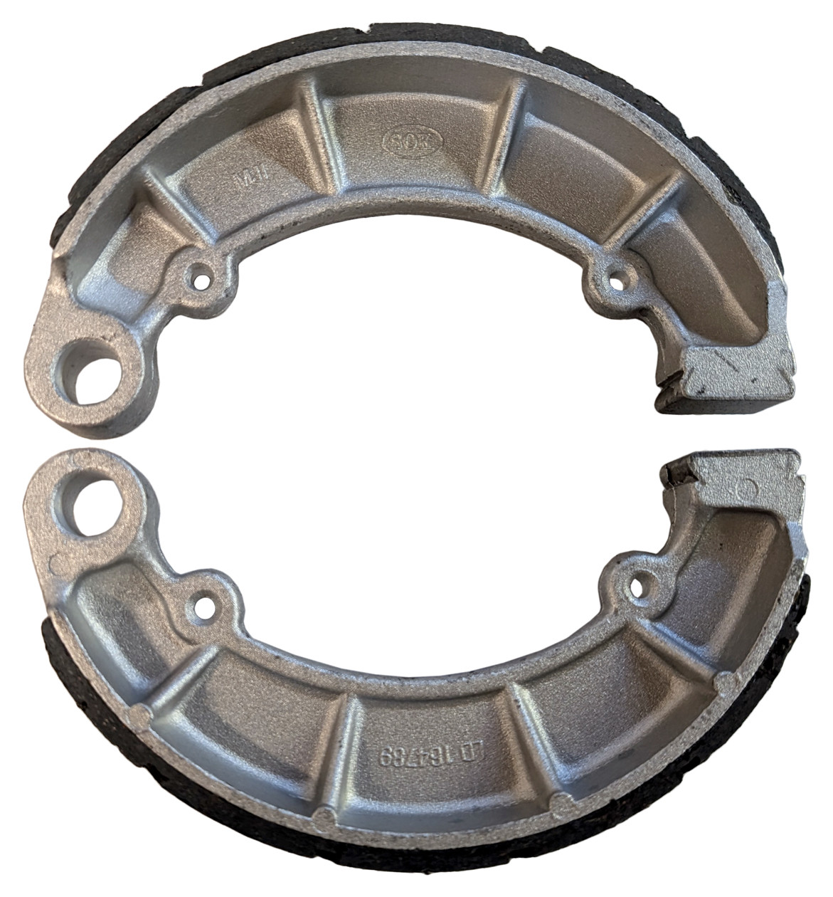 Emgo Rear Grooved Brake Shoe for Honda 1987 Magna VF700C 1994-03