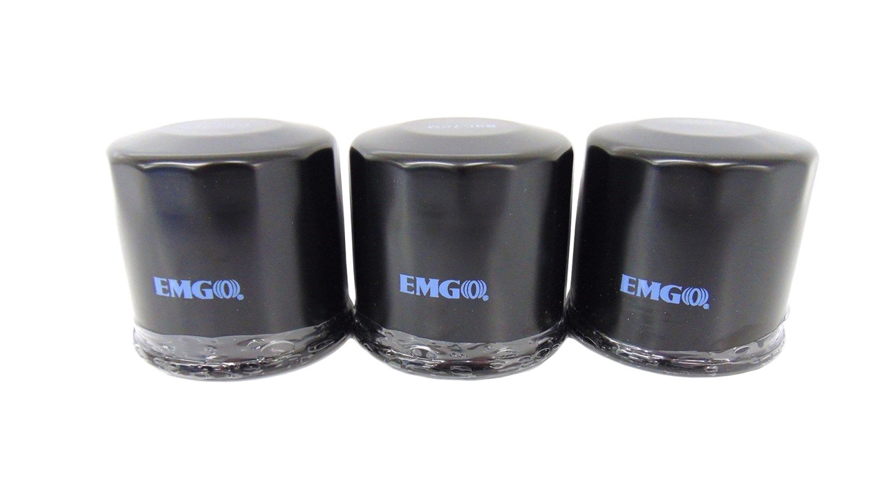 Ｓ Qty3 Emgo SpinOn OilFilter 10-82240 for Kawasaki ZX600 900 ZX636