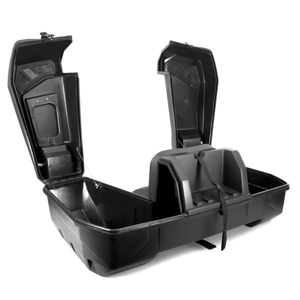Kimpex Nomad Rear Rack Trunk ATV Passenger Seat w Heated Grips