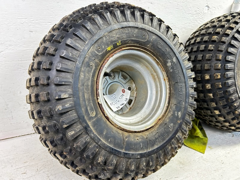 87 Honda TRX 125 Fourtrax OEM Rims and Carlisle Tires 8