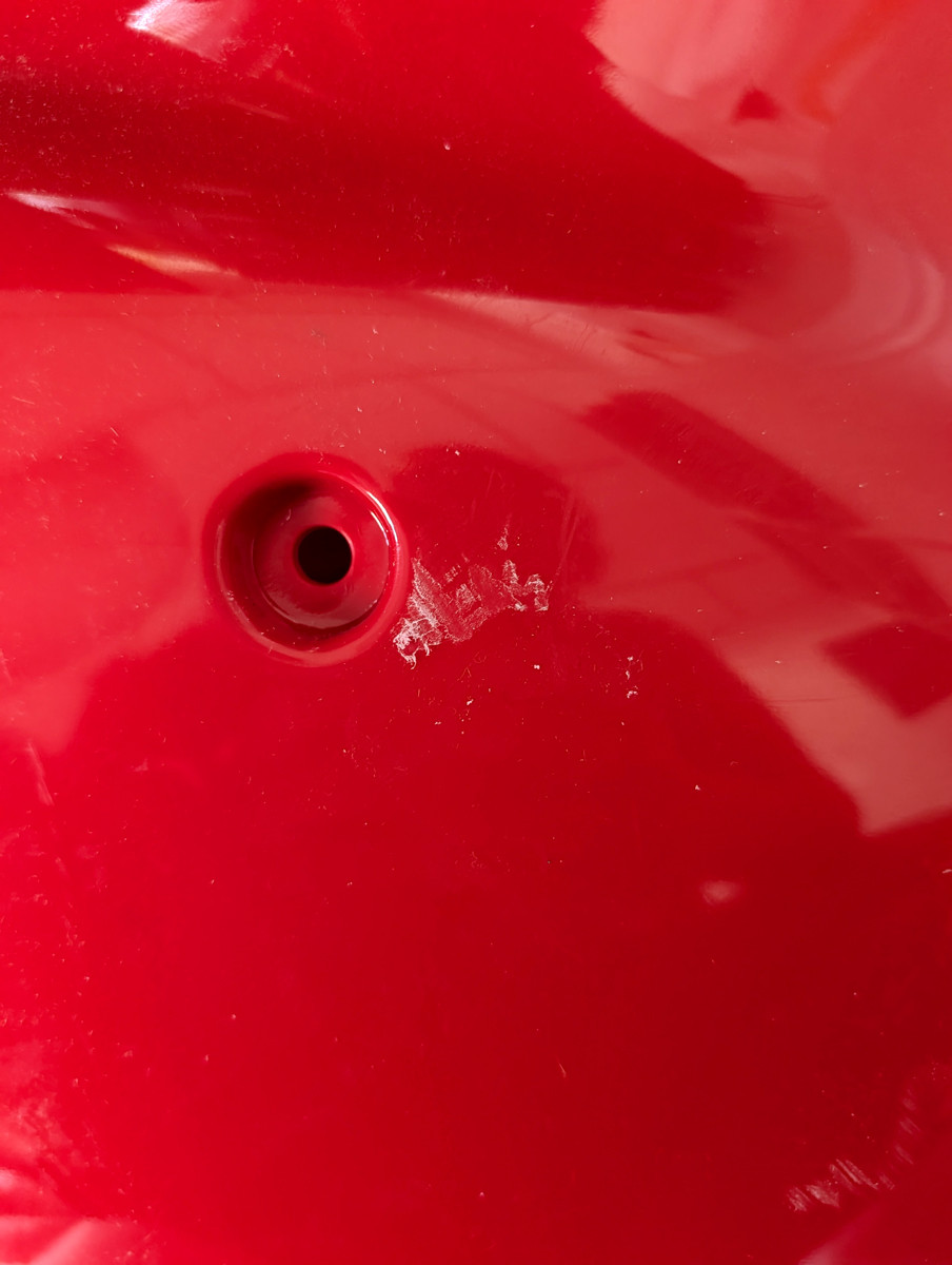 UFO Side Cover Plastic Panels Cherry Fighting Red for Honda 1988