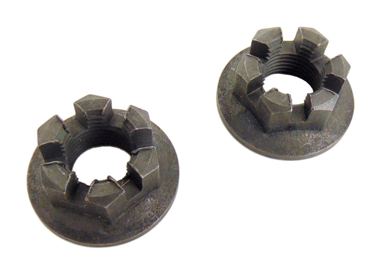 YAMAHA OEM AXLE LOCK NUTS BANSHEE 350 BLASTER 200 GRIZZLY 125 2 for