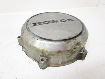 85 Honda VF 700 S Sabre Left Stator Ignition Cover Engine 11631-MB0-505 85 Honda VF 700 S Sabre Left Stator Ignition Cover Engine 11631-MB0-505