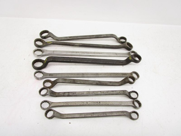 Misc Machinist Offset Double Boxed End Wrenches 3/4 7/8 13/16 15/16 1 1/16 1/8
