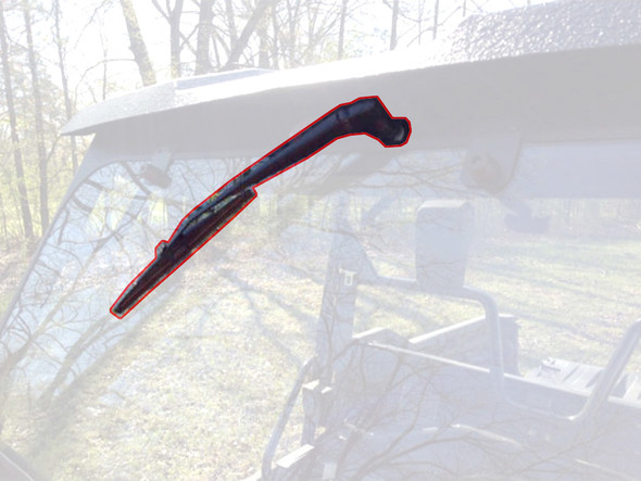 Armor Tech Cab Enclosure Hand Operated Front Windshield Wiper Blade