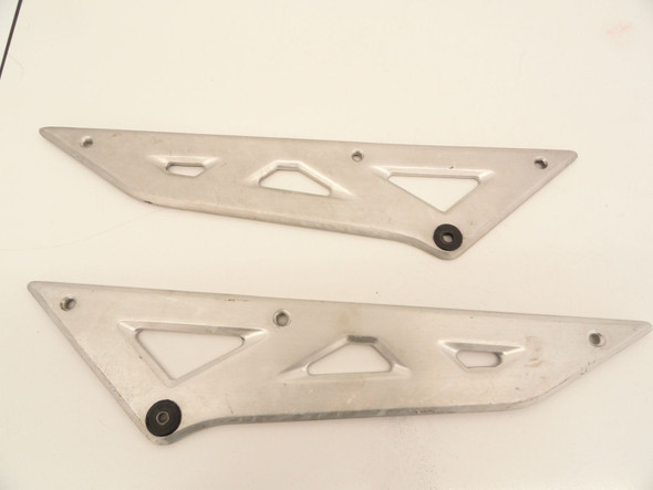 91 Suzuki GSX 750 Katana  Left Right Side Tail Lower Frame Cover Aluminum