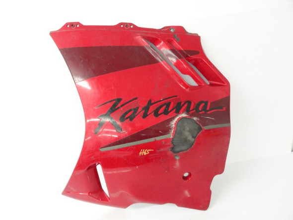 92 Suzuki GSX 1100F 1100 F Katana  Left Lower Fairing Plastic Body Cowl