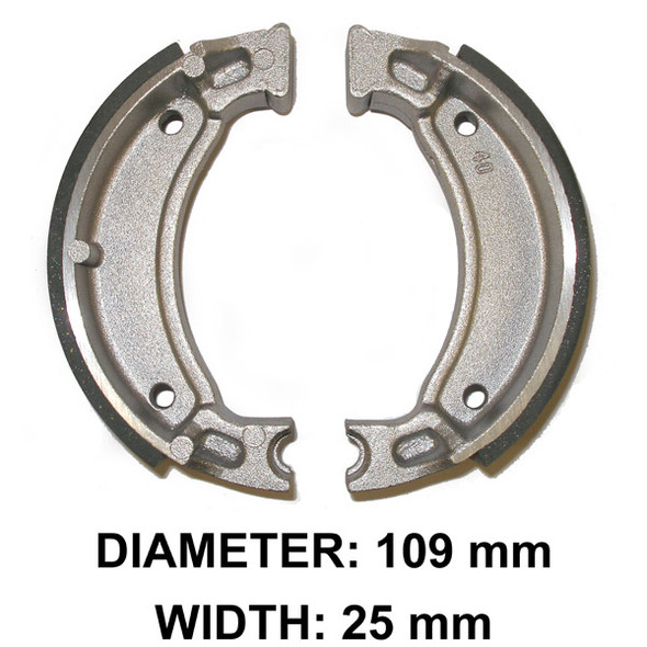 ArmorTech Brake Shoes Front for Yamaha 02-08 YFM80 R Raptor 05-08 YFM80 Grizzly