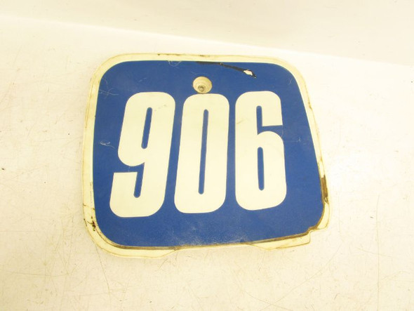 89 Yamaha YZ 250 WR Front Number Plate 3XJ-23485-01-00 1989-1990