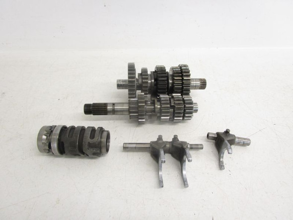 98 Honda CR125 CR 125 R Transmission Gears Shift Forks Drum 1998