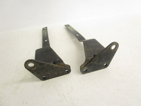 00 Kawasaki Bayou KLF 300 B 2wd Front Engine Fender Brackets Mounts 1988-2004