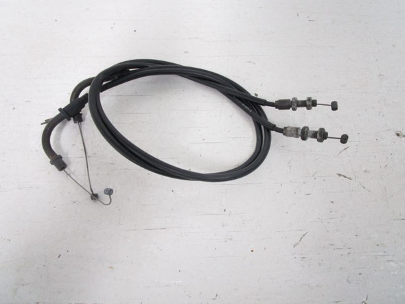 06 Suzuki GSXR 600 Throttle Cables Push Pull 58300-01H00 2006-2007 06 Suzuki GSXR 600 Throttle Cables Push Pull 58300-01H00 2006-2007