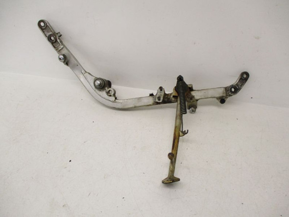 86 Yamaha FJ 1200 Left Frame Rail Kick Stand Down Tube 1WJ-21140-00-35 1986-1987