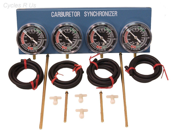 Motorcycle 2 4 Cylinder Carb Carburetor Sync Synchronizer Honda Kawasaki