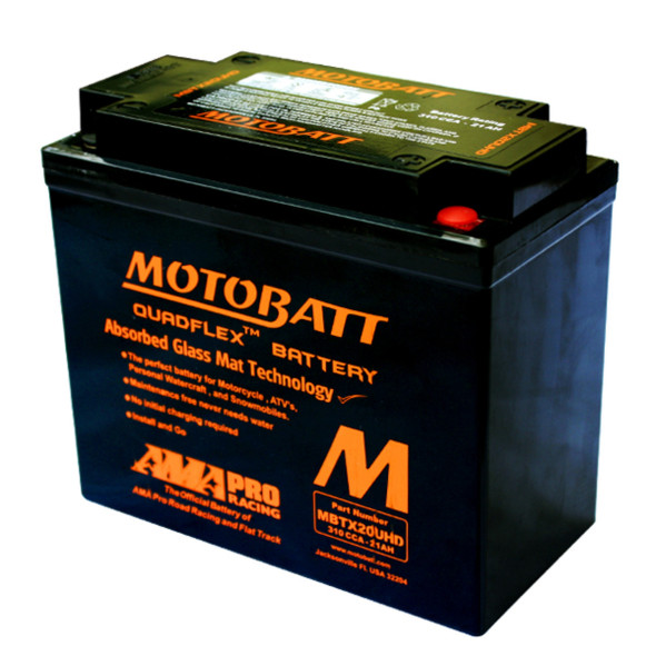 MotoBatt AGM Battery for Yamaha Grizzly YFM 600 660 700 1998-21