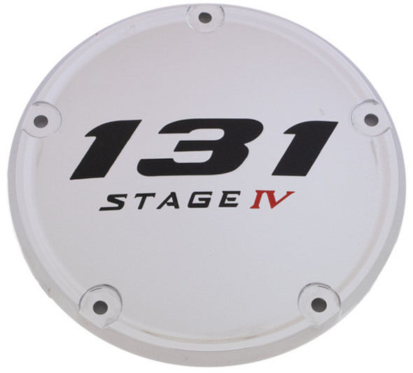 Chrome 131 Stage IV Derby Cover Custom Engraving 131-05-67