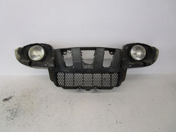 02 Yamaha YFM 660 Grizzly Front Bumper Grill Headlight 5KM-28309-00-00 2002-2008