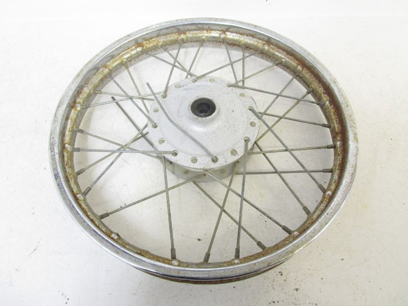 01 Yamaha TTR 90 Front Rim Wheel *For Parts* 14x1.40 451-25111-00-35 2001-2007