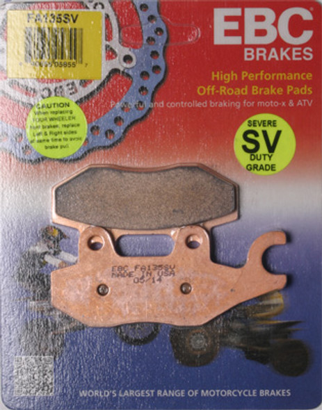 EBC Front Brake Pad FA135SV fits Suzuki 1987-1993 RM125 RM250 RM 125 250