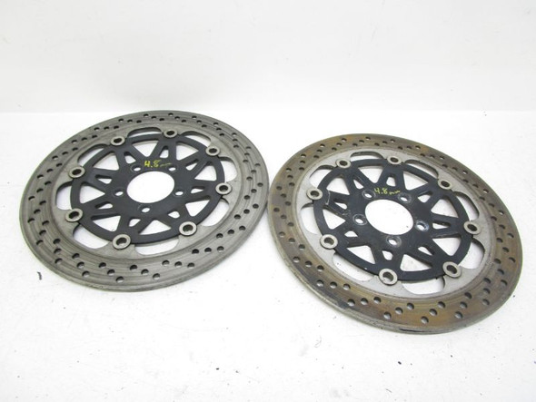 92 Kawasaki ZX 1100 C ZX11 Front Brake Discs Rotors 41080-1319-5C 1990-1993